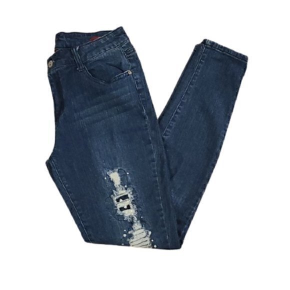 Arizona Jean Company Denim - [Arizona] Mid Rise Super Skinny Jeans - Size 7